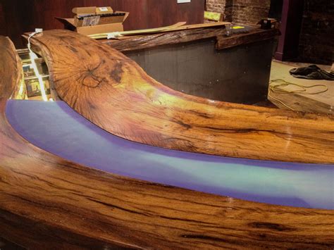 Longleaf Lumber Reclaimed Live Oak Bar Top