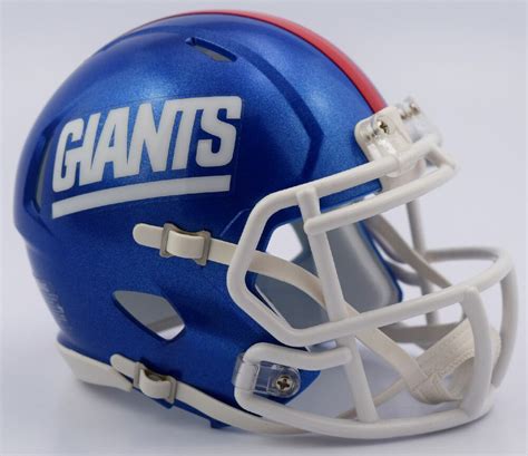 A virtual museum of sports logos, uniforms and historical items. NEW YORK GIANTS NFL Riddell SPEED Mini Football Helmet ...