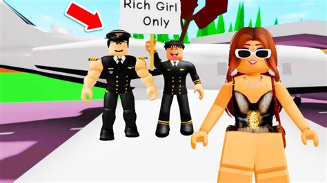 Brookhaven But I Find Oder Pilots Wanting Rich Girls Youtube