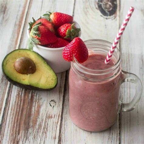 Strawberry Avocado Smoothie Recipe Upstate Ramblings