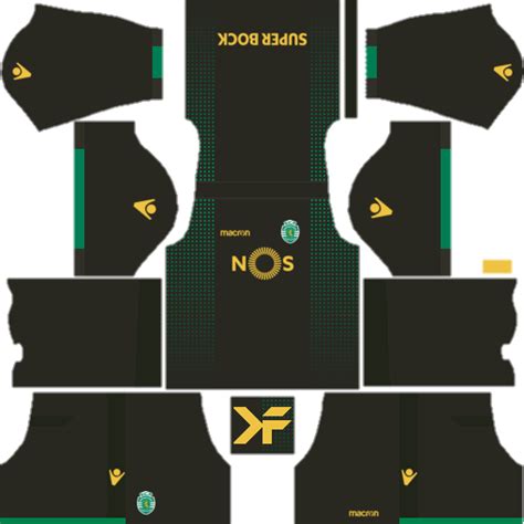 Superhero kits are very awesome and your team will become cooler after wearing. Sporting CP 2018/2019 DLS/FTS Fantasy Kit - KitFantasia