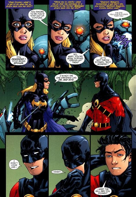 Robin And Batgirl Relationship