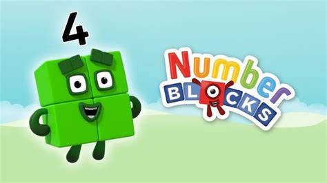 Numberblocks Learn To Count Number Four Learn To Count Learning