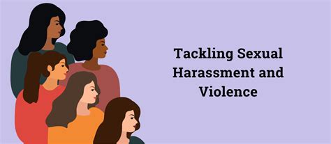 tackling sexual harassment and violence