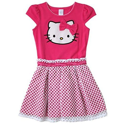 Hello Kitty Hello Kitty Girls Dress Up Character Dress 2t Walmart
