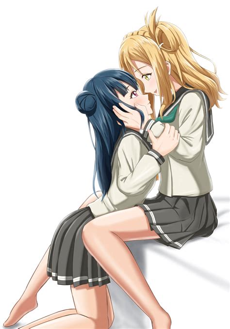 Top Anime Lesbian Wallpaper Full Hd K Free To Use