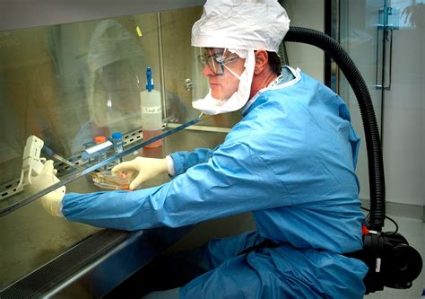Free Picture Microbiologists Enhanced Laboratory Setting