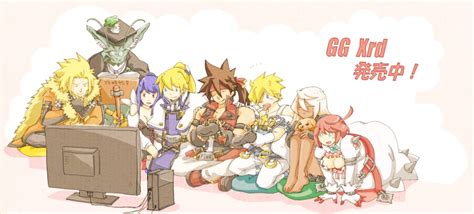 Dizzy Guilty Gear Dr Paradigm Elphelt Valentine Ky Kiske Leo Whitefang Ramlethal