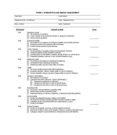 50 Needs Assessment Templates And Examples Printabletemplates