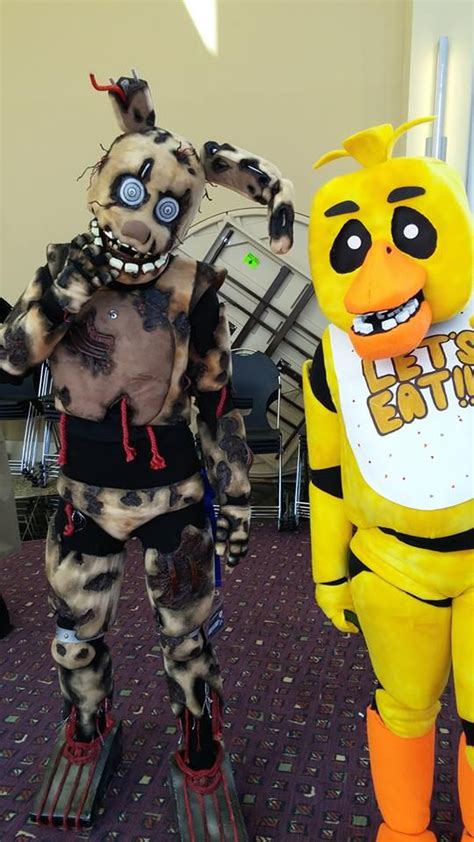 Springtrap And Chica Cosplay By Andiiiematronic Fnaf Costume Fnaf 8970 The Best Porn Website