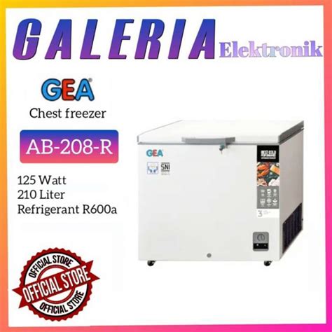 Promo Gea Chest Freezer Gea Liter Ab R Ab R Ab R Box Pembeku Diskon Di Seller