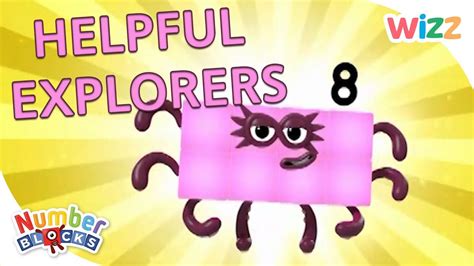 Numberblocks Learn To Count Helpful Explorers Wizz Cartoons