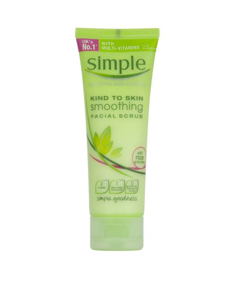 Simple Kind To Skin Smoothing Facial Scrub 75ml Urbanmakes