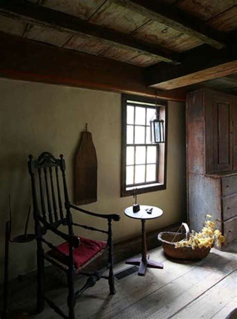 Early New England Interior William Haskell House Gloucester Ma C