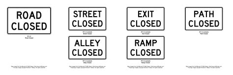 Manual Of Traffic Signs R11 Series Signs
