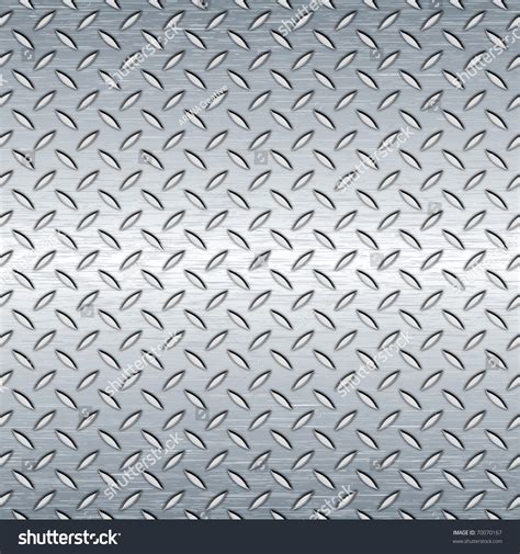 Steel Diamond Plate Pattern You Can Stock Illustration 70070167