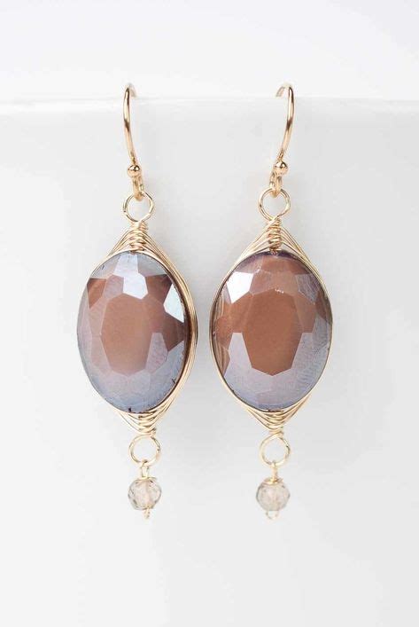Summer Rain Crystal Herringbone Dangle Earrings Jewelry Show