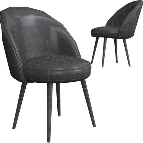 Saarinen Chair 2 3d Model For Vray