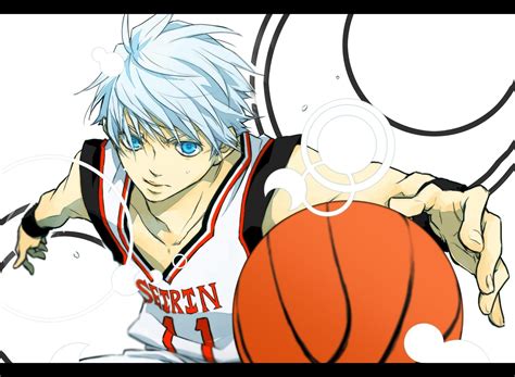 Blue Eyes Blue Hair Basketball Anime Boys Kuroko No Basket