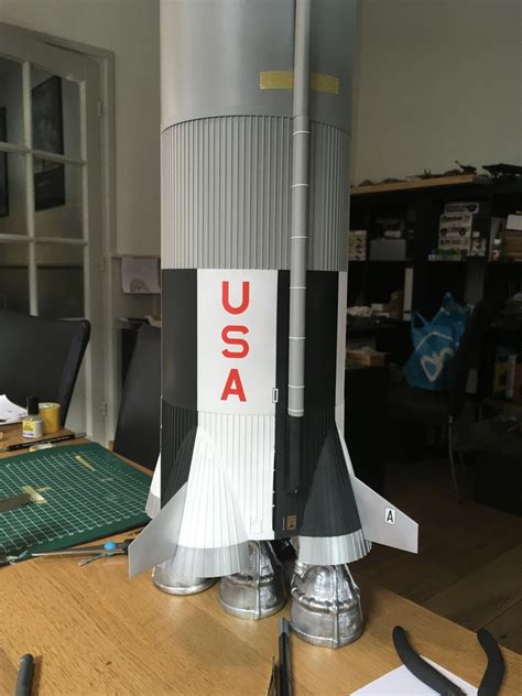 Dragon 172 Saturn V Build Yes Another One Work In Progress