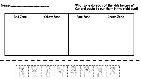 Zones of regulation learning objectives what the four zones are and which emotions belong to each zone. Renewing Reason: zones of regulation worksheets