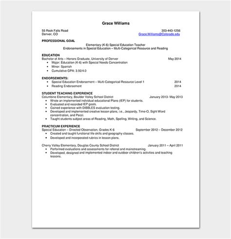 / free 42 teacher resume templates in pdf | ms word. Teacher Resume Template - 19+ Samples & Formats