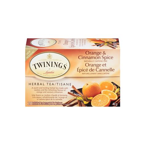 Twinings Orange And Cinnamon Spice Herbal Tea Twinings North America