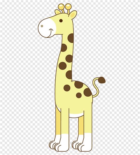 Northern Giraffe Cute Giraffe Comics Mammal Png Pngegg