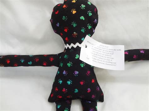 darn it doll dammit doll stress doll stress relief toy for etsy