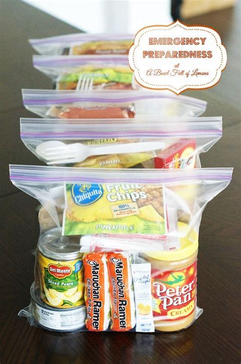 There are 42 servings across five different meal types, which works out to about 2,667 calories per day for 72 hours. 72 hour kit for emergency preparedness Homemade MRE or ...