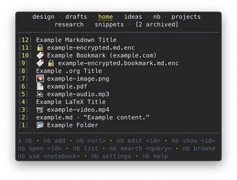 Github Xwmxnb Cli And Local Web Plain Text Note‑taking Bookmarking