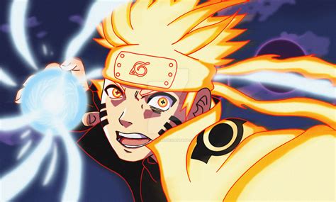 Six Path Naruto Rasengan By Skillzxzero On Deviantart