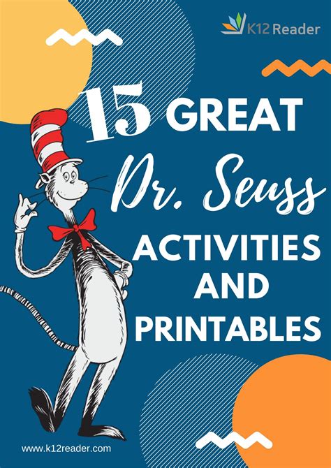 15 Great Dr Seuss Printables And Activities For Your Classroom Dr