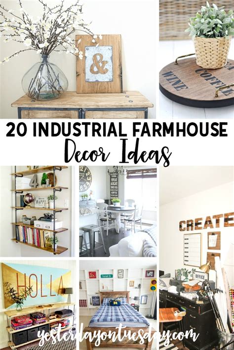 See more of industrial farmhouse designs on facebook. 20 Industrial Farmhouse Decor Ideas | Yesterday On Tuesday