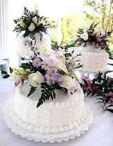 Some others prefer something minimalist and clean with angles, perhaps with a futuristic look. Images of Three-Tier Wedding Cakes | Wedding cakes, Cake ...