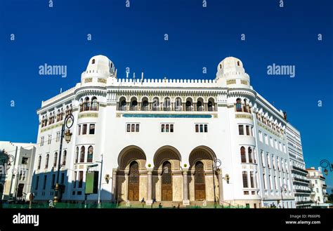 Grand Poste Office Of Algiers A Neo Moorish Building In Algeria Stock