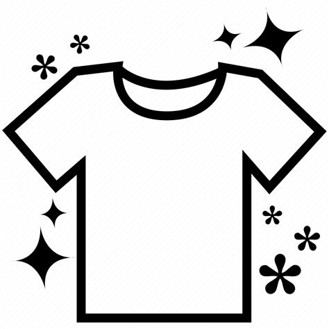 Laundry Clean Clothes Fashion Tshirt Wear Uniform Icon Download