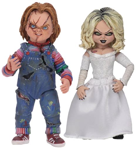Buy Bride Of Chucky Ultimate Chucky And Tiffany 7 Inch Scale Action