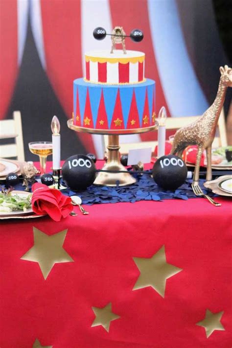 The Greatest Showman Circus Birthday Party Idea Circus Birthday