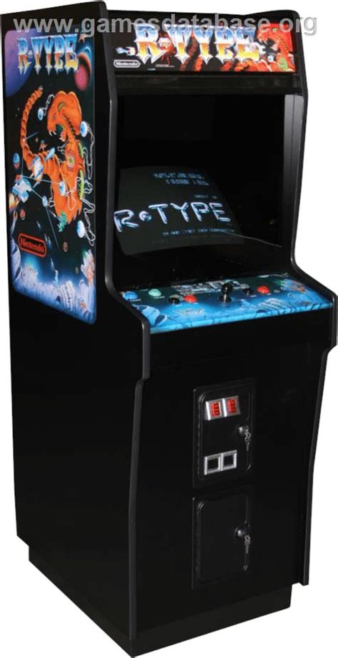 R Type Arcade Artwork Cabinet