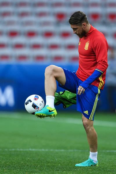 Sergio Ramos Sergio Ramos Photos Spain Training Session Uefa Euro