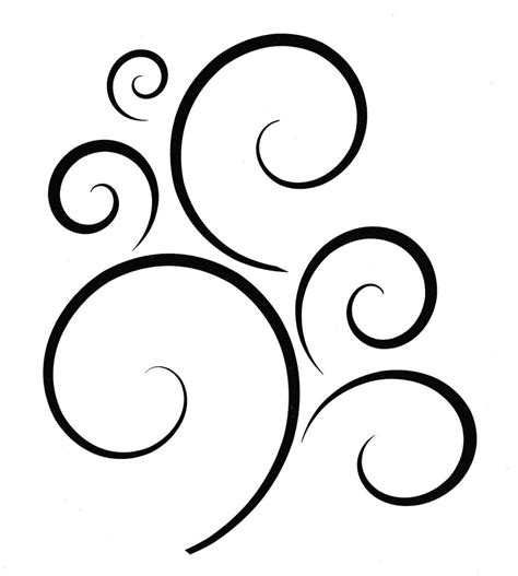 Swirl Stencil Clipart Best Clipart Best