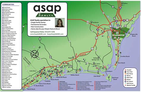 Area Map Coastal Nc Suzanne Polino Realtor Suzanne