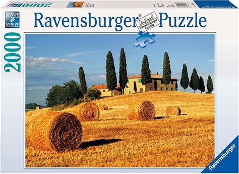 Ravensburger Puzzle 2000 Pezzi Estate In Toscana Collezione Foto E