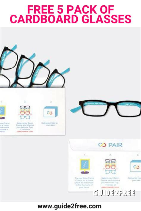 5 free cardboard glasses guide2free samples free fashion frames cardboard cutouts