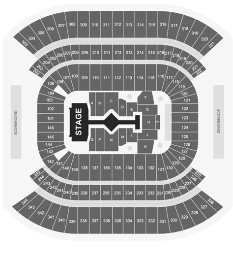 Atlanta Eras Tour Seating Chart