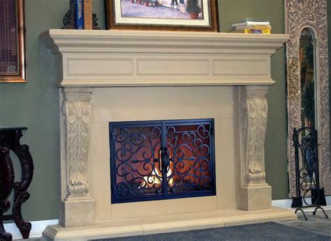 26 best of faux stone fireplace surround kits; Cast Stone Fireplace Surround Kits | Cast stone fireplace, Stone fireplace surround, Cast stone ...