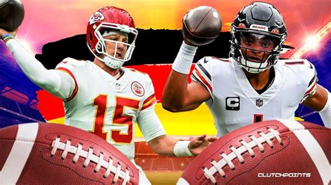 Bears Chicago Justin Fields Will Battle Patrick Mahomes Chiefs In