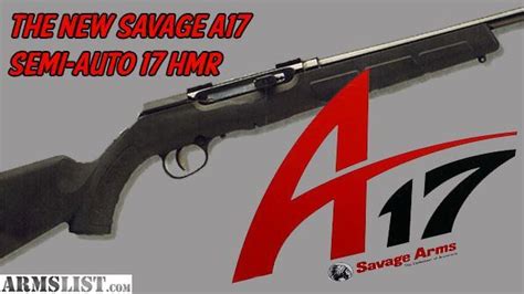 Armslist For Sale Savage A17 17 Hmr Semi Auto Nib