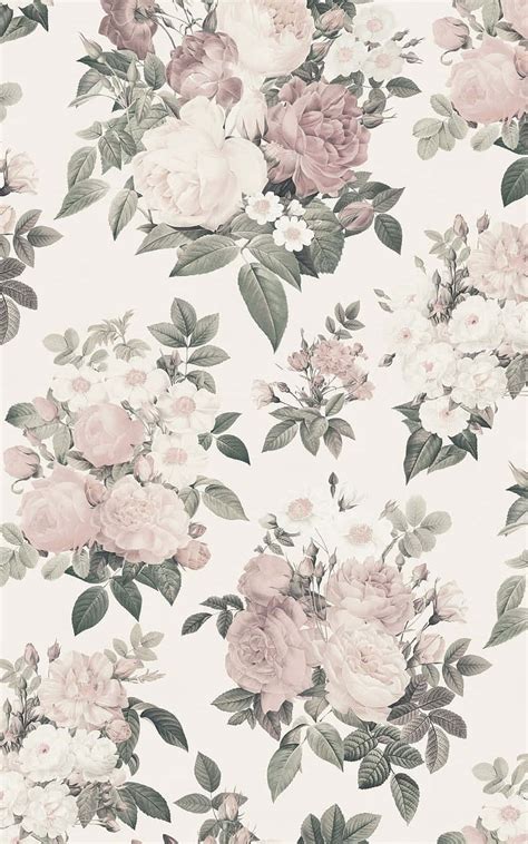 Download Vintage Flower Wallpaper